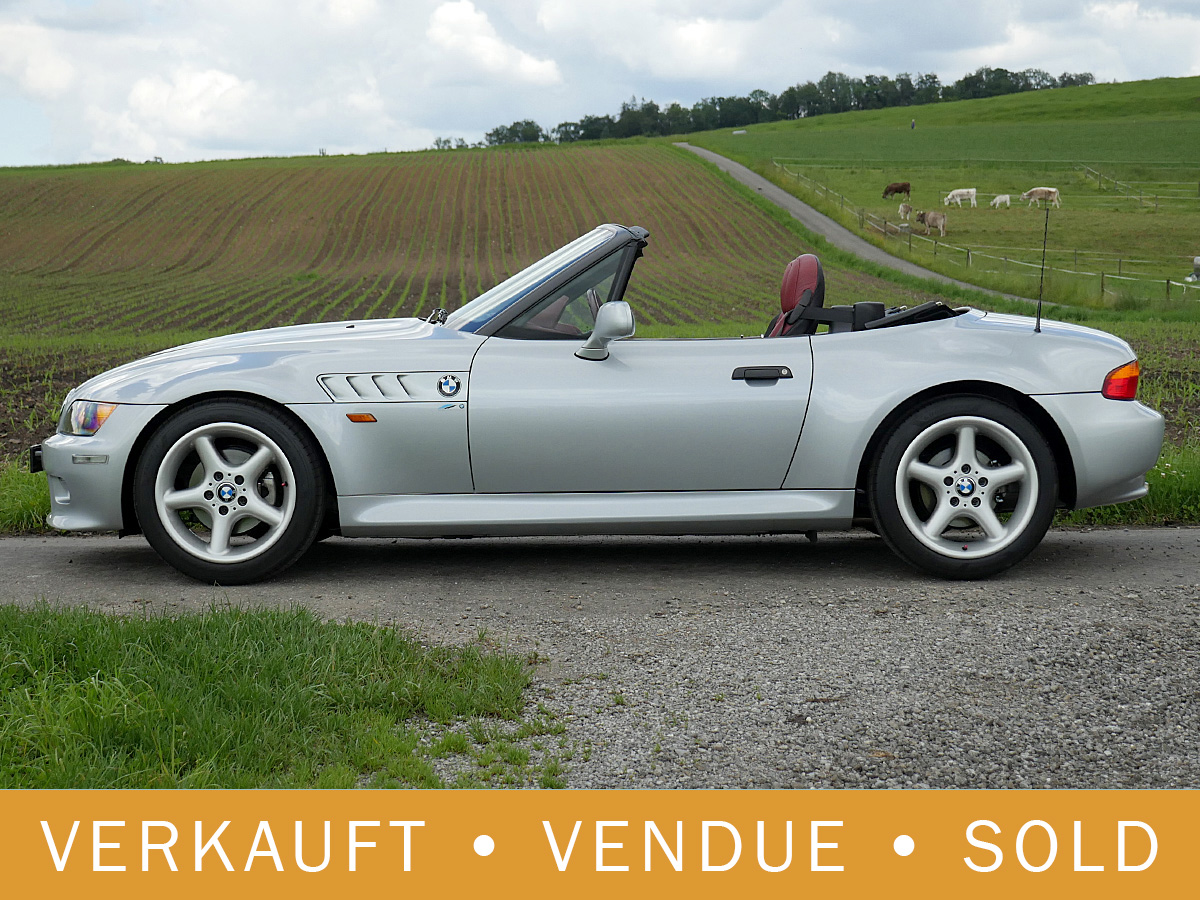 BMW Z3 2.8 Roadster E36 silber 1997