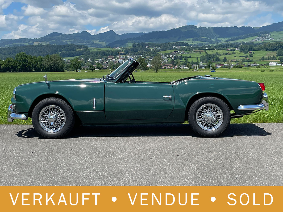 Triumph Spitfire MK II Roadster dunkelgrün 1964