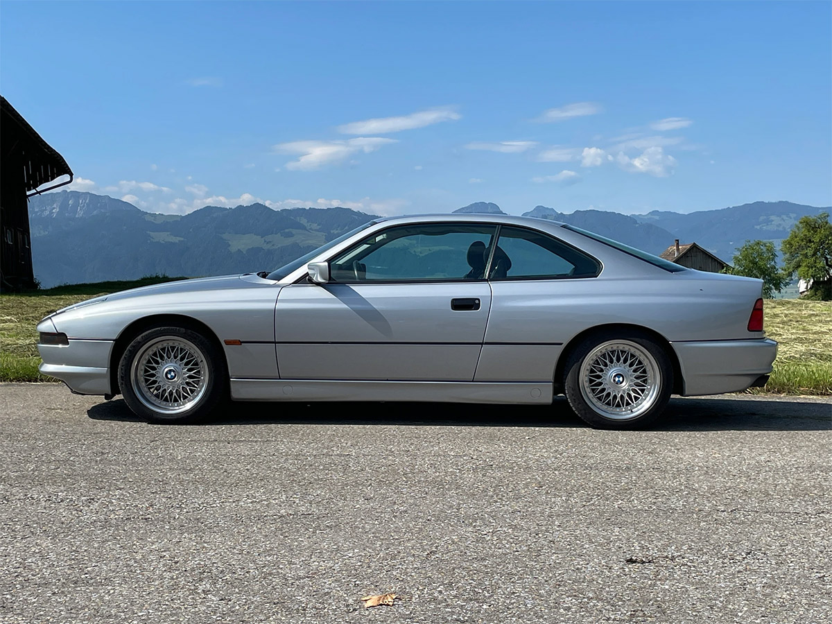 BMW 840 Ci A silber 1996