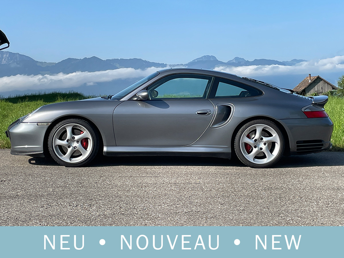 Porsche 911 turbo manual grau metallic 2002