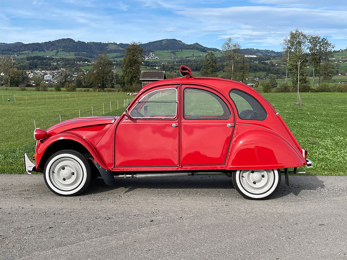 Citroen 2CV 6 Special rot 1984