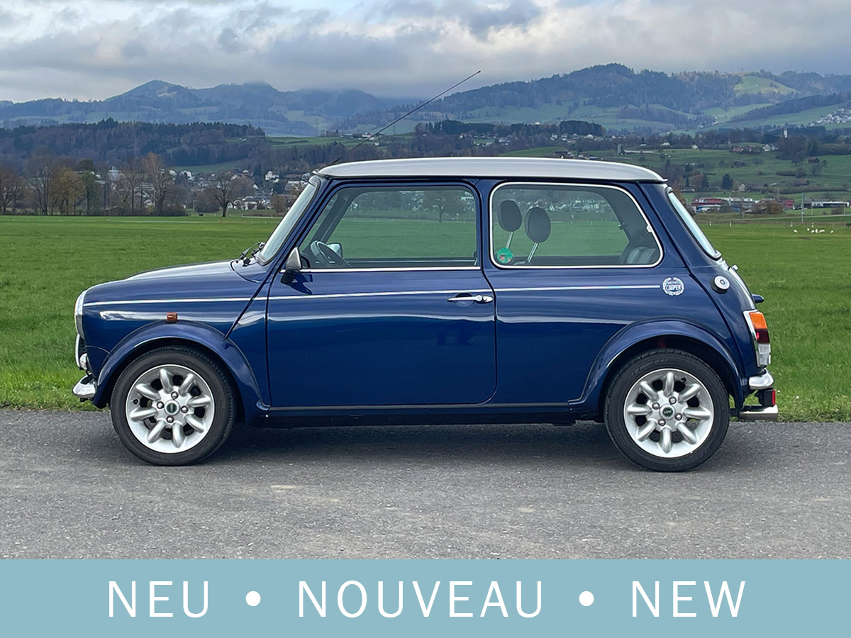 Mini Cooper 1.3 i Sport dunkelblau 2000