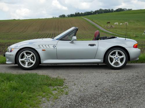 bmw z3 2.8 roadster e36 silber 1997 0000 1